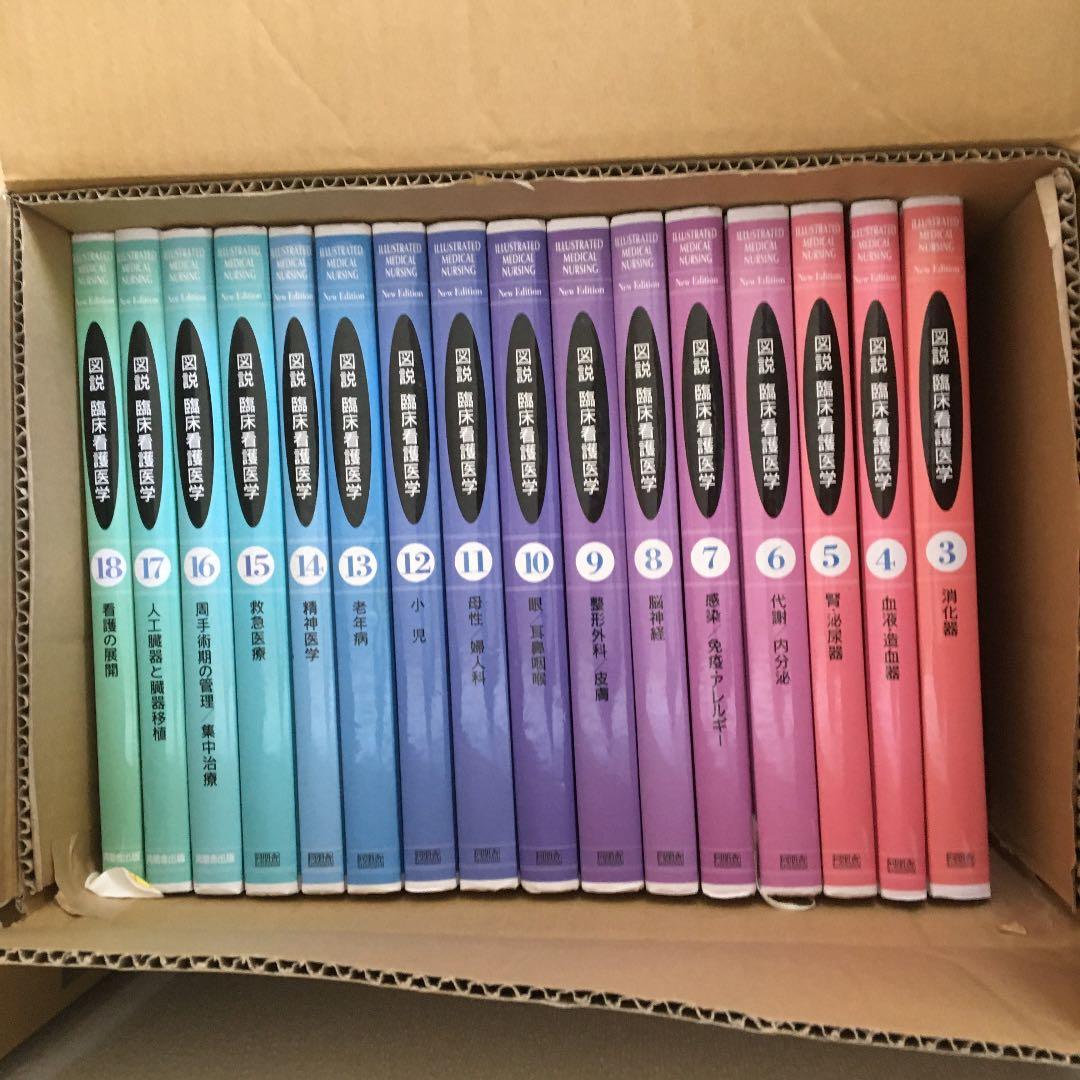 図説　臨床看護医学　18冊
