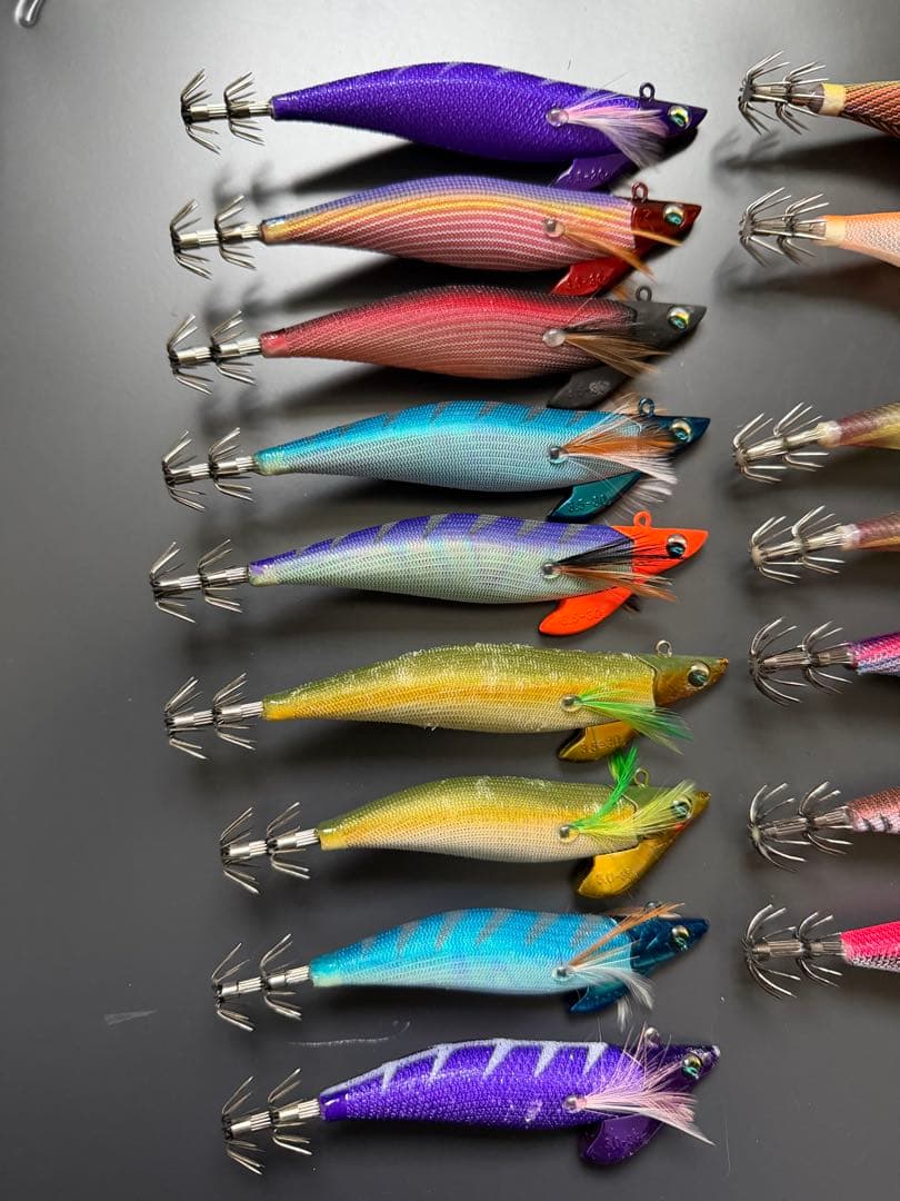 ティップラン用エギ　24本セット ダイワ　シマノ　バレーヒル