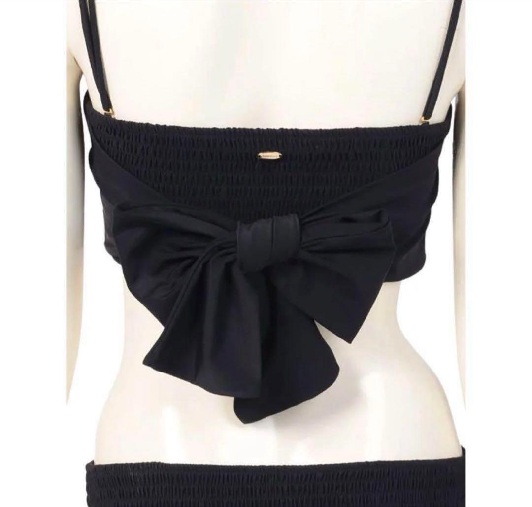 【美品】anuans シャーリングバックタイセットアップ