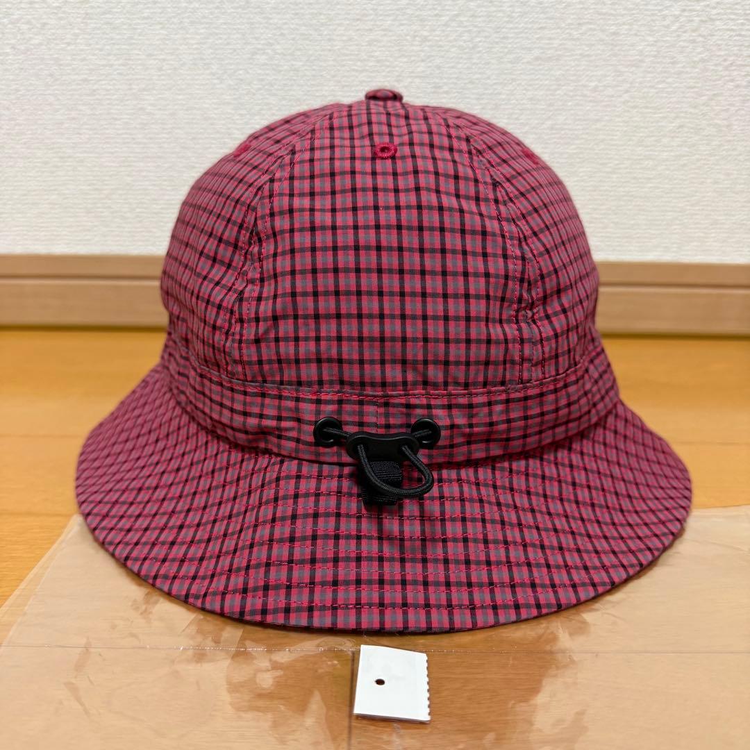 Supreme Cordura Plaid Bell Hat レッド 25ss