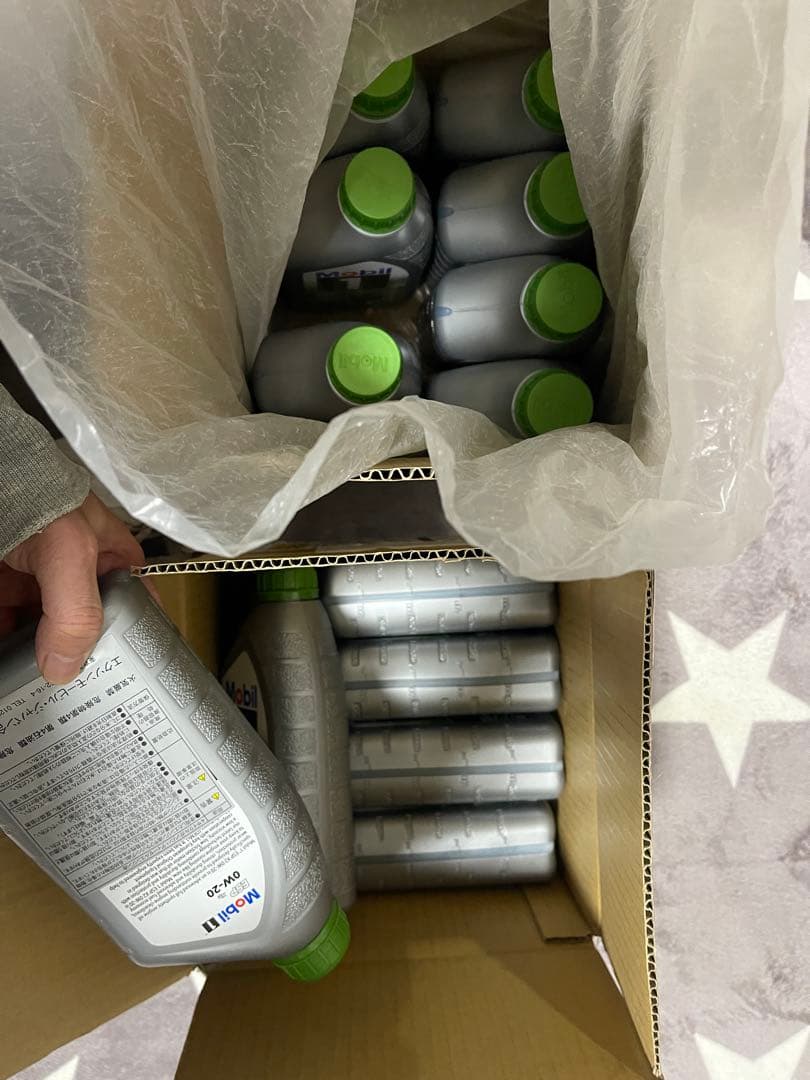 Mobil 1 ESP X2 0W-20 1L エンジンオイル×13本