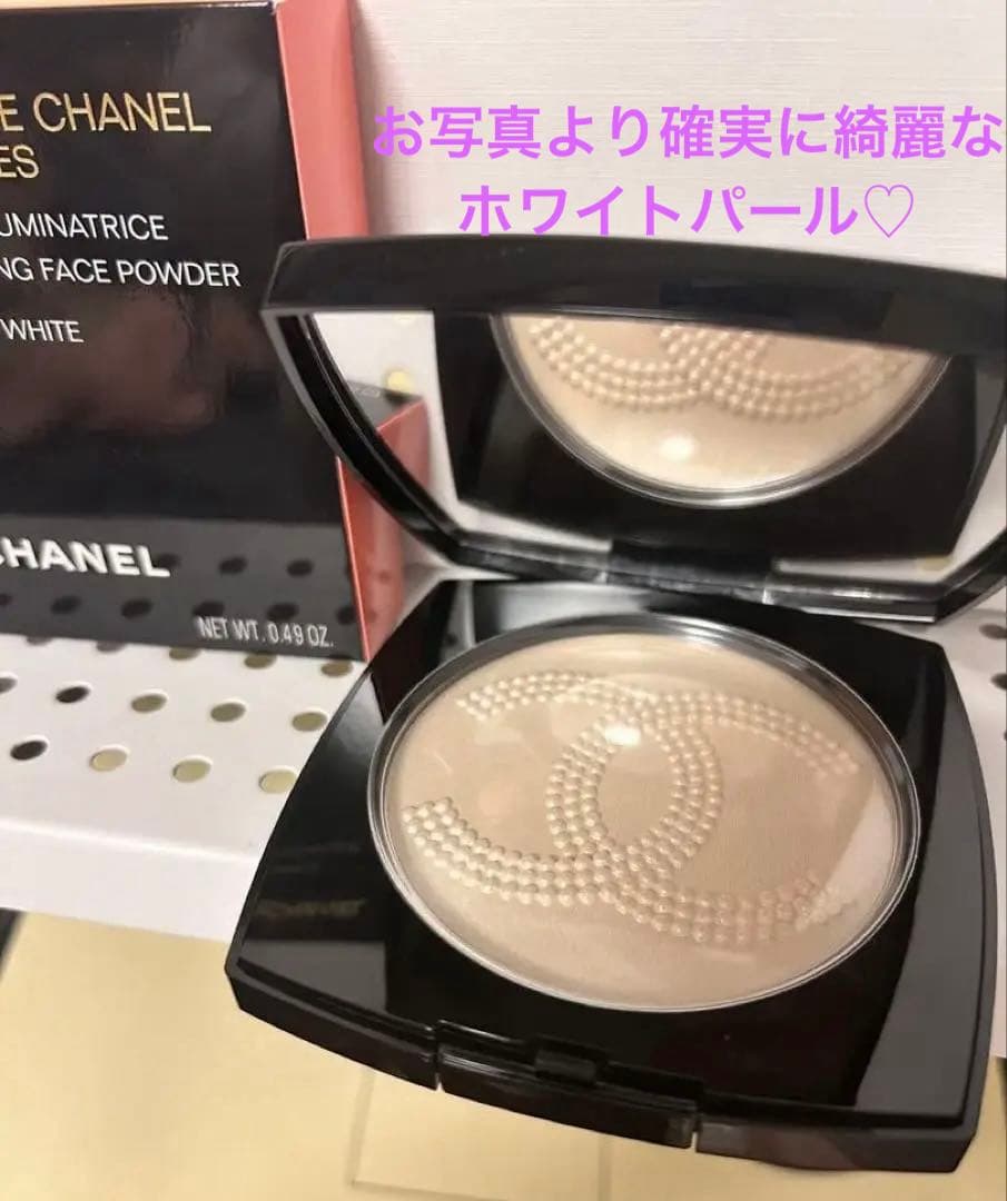 新品♡CHANEL レサンボルドゥシャネル　レベルレ　パーリーホワイト　特別限定
