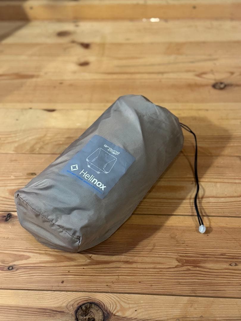 Helinox グラウンドチェア　アウトドアチェア グレー