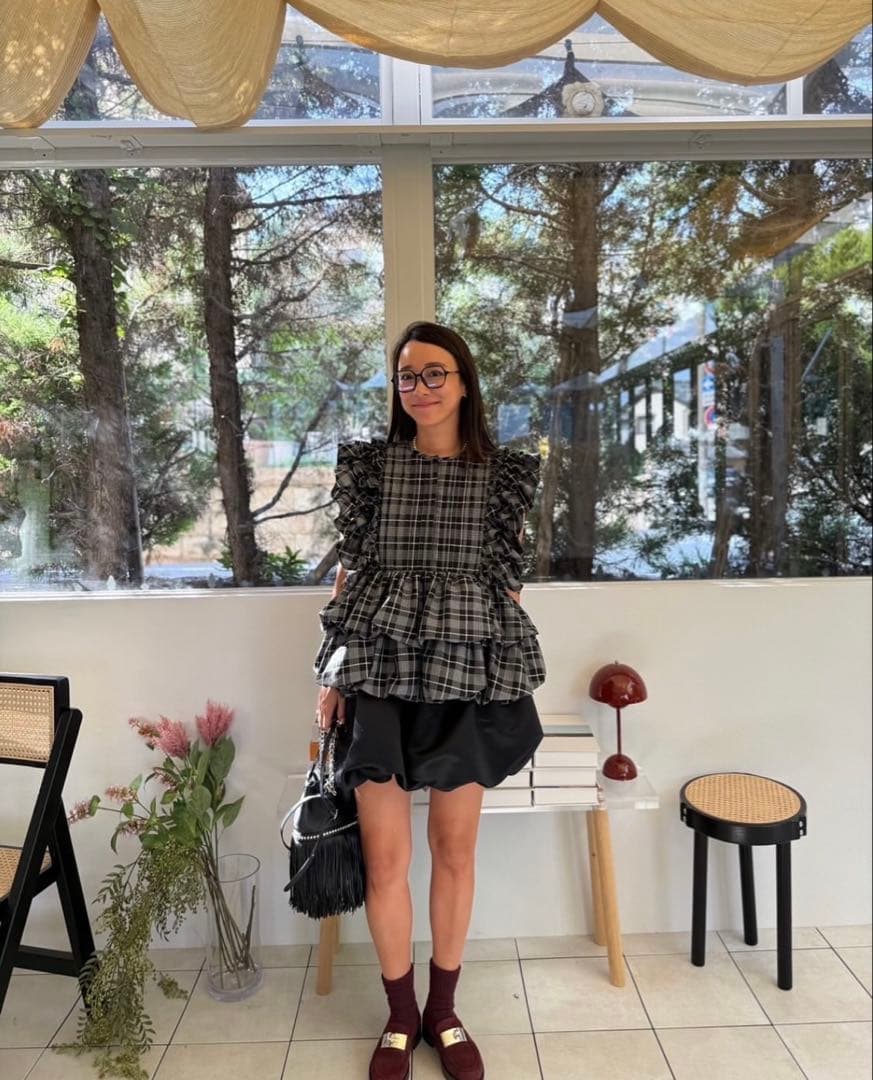 ロージーモンスターPOSY duck balloon short pants