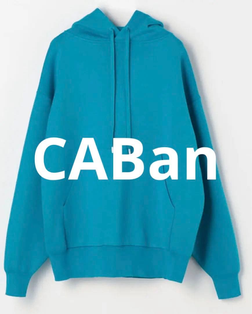 CABaN コットンカシミヤパーカー M BLUE ギャバン
