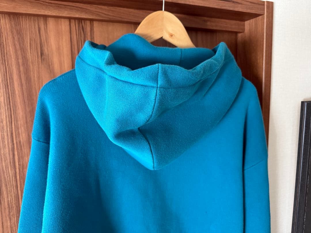 CABaN コットンカシミヤパーカー M BLUE ギャバン