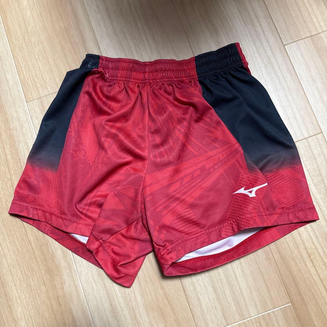 日本大学バレーボールパンツ M レッド
