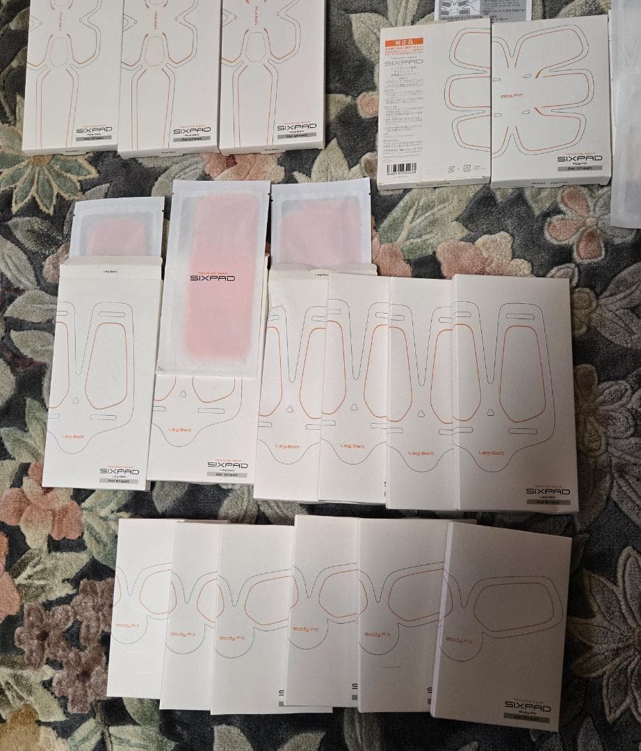 シックスパッド&ジェルパッド　腹　腕　脚