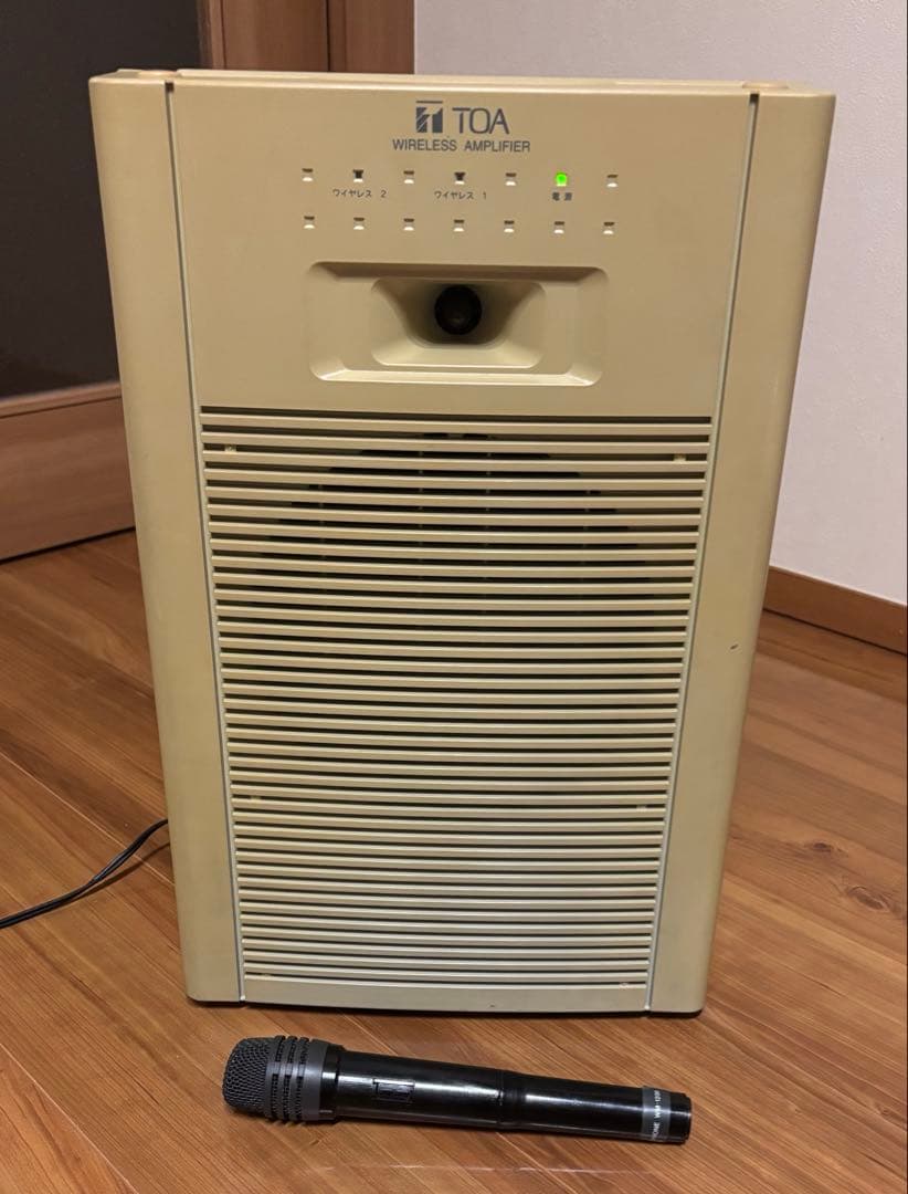 TOA ワイヤレスアンプWA-1802C マイク一本付