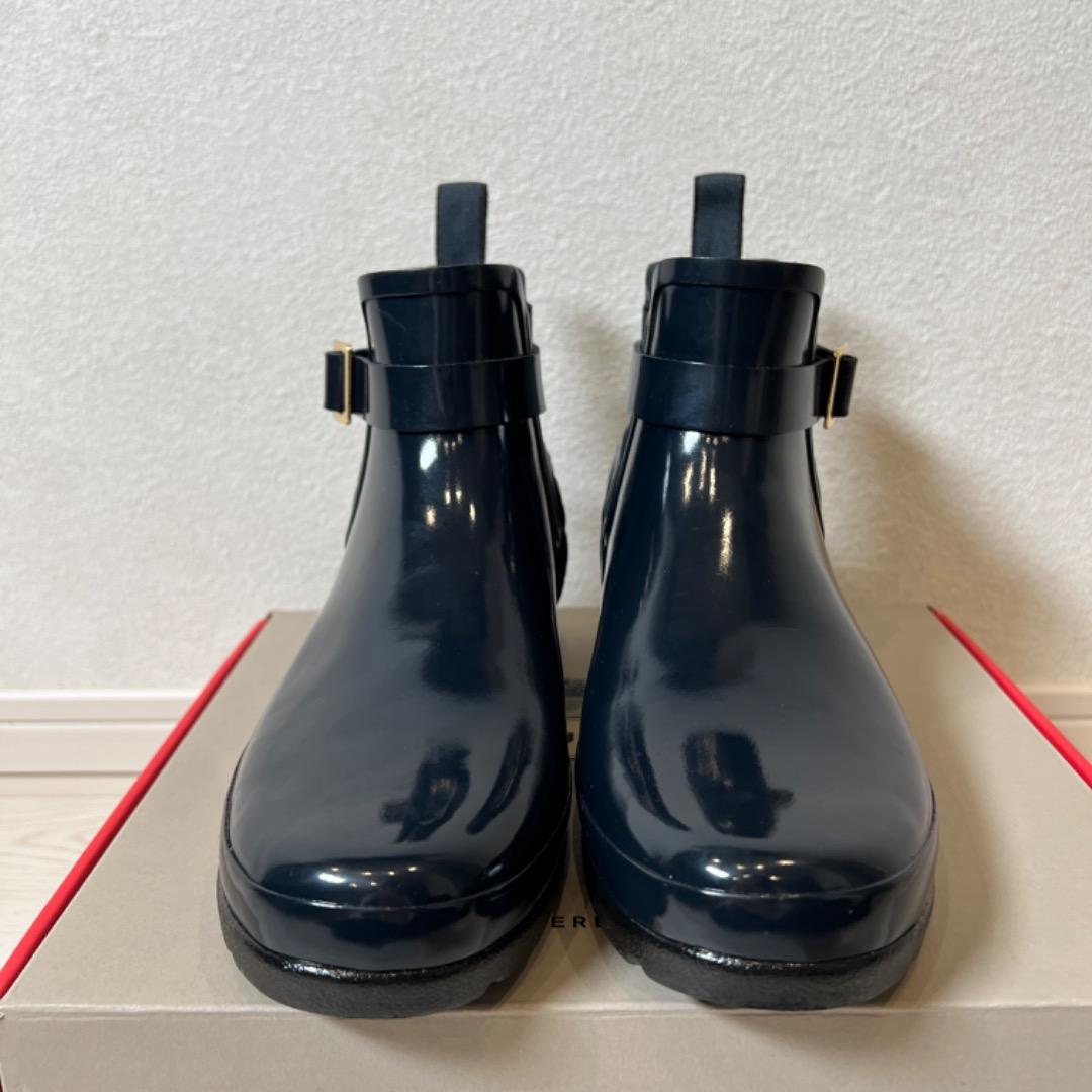 Hunter レインシューズ(ネイビー)