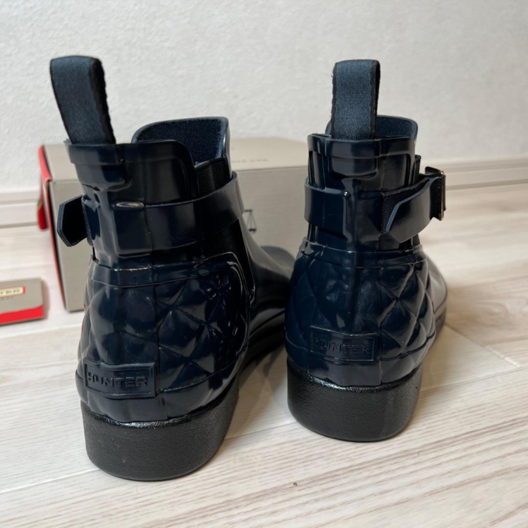 Hunter レインシューズ(ネイビー)