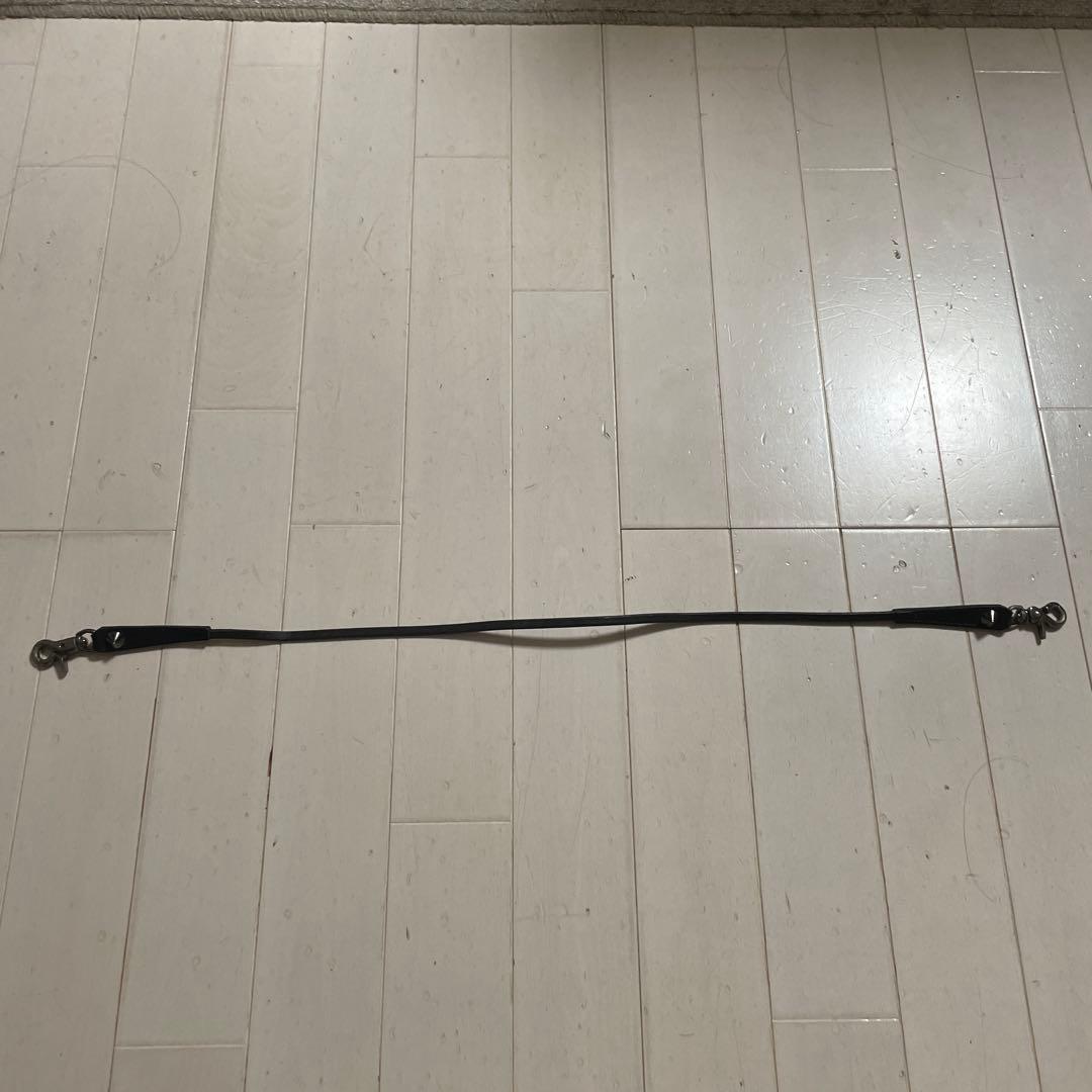 ぽ*ん様 ナンバーナイン レザー ブラック ウォレットチェーン スタッズ付き