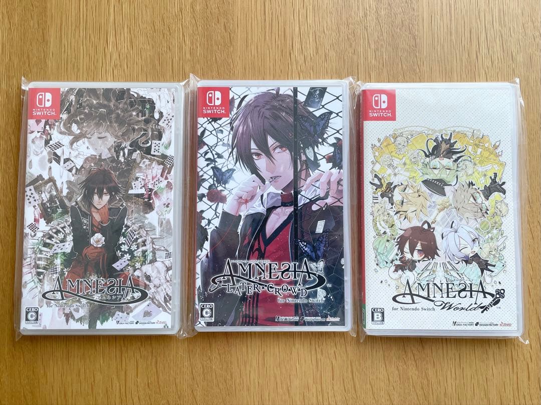 AMNESIA for Nintendo Switch 通常版3種