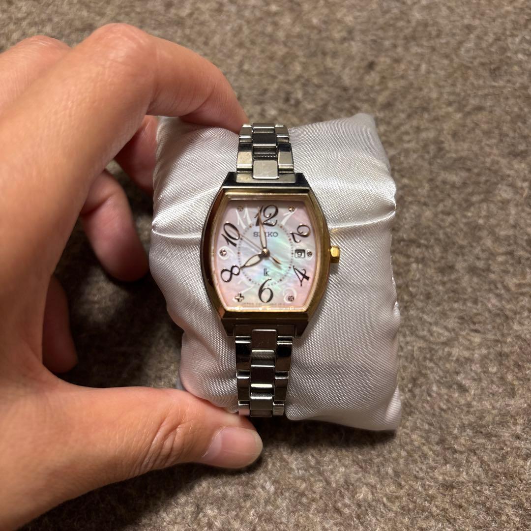 LUKIA 女性用クオーツ時計 SEIKO SSVN026