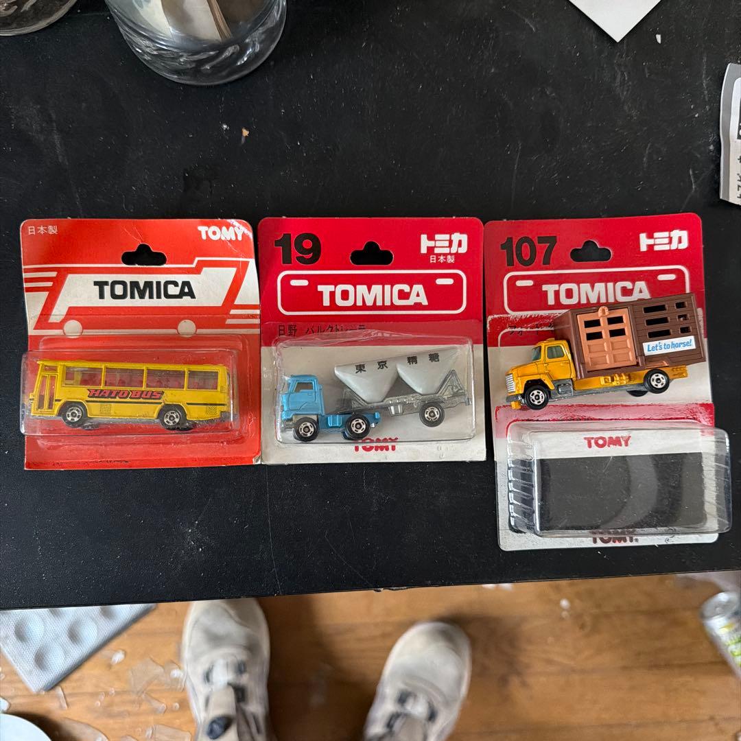 トミカ ミニカーセット バス・トレーラー・ダンプカー