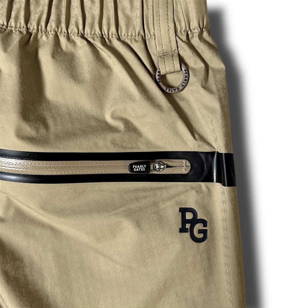 0 パーリーゲイツ AQUAX 撥水 防水 ビッグロゴ レインパンツ 040