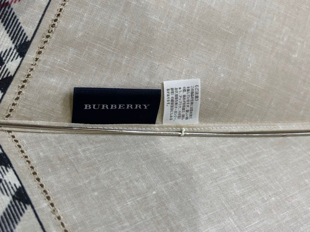 未使用　バーバリー　BURBERRY 折り畳み傘　晴雨兼用　UV ノバチェック