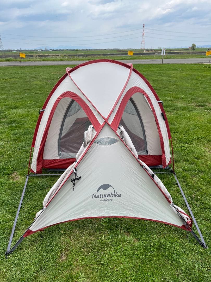 Naturehike公式ショップ テント自立式 2-3人用 広い前室