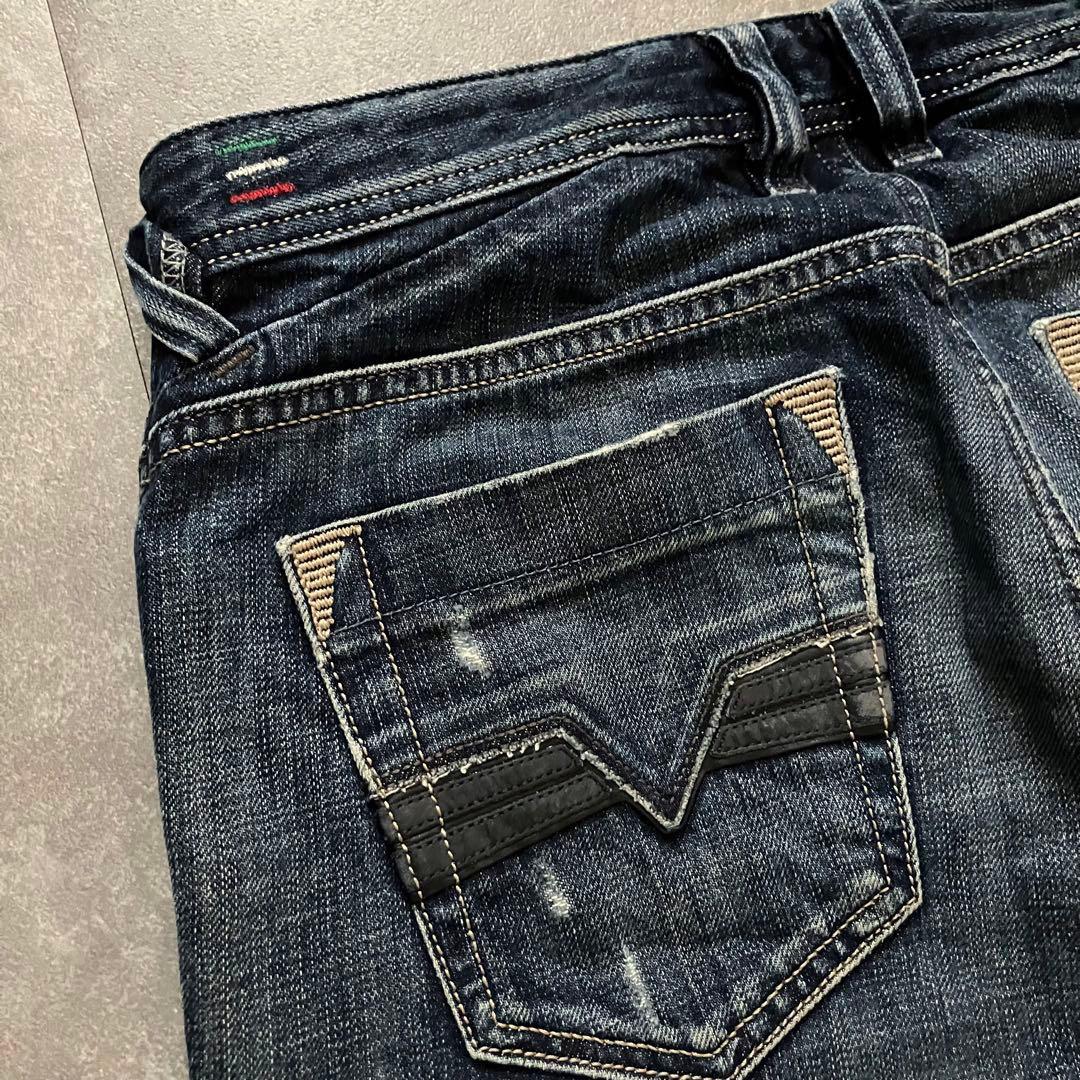 00s diesel archive flared denim Y2K ロング丈