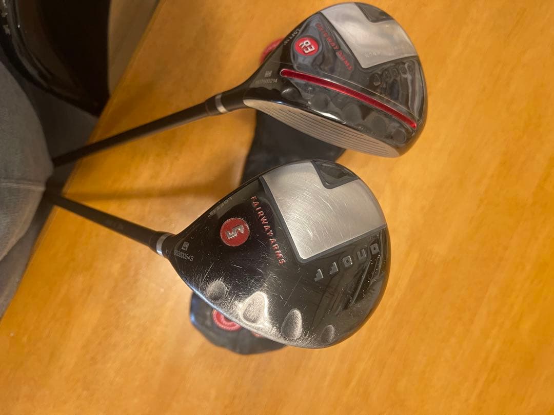 貴重ONOFF オノフ KURO FAIRWAY ARMS 3W,5W セット