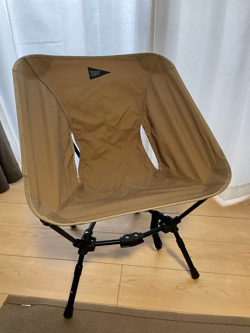ブルックリンアウトドアカンパニー チェア 2脚セット カーキ