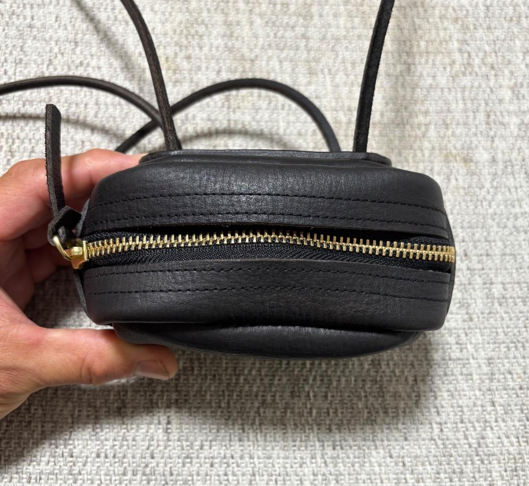 LLさん専用 ヌメ革ハンドルライザーバッグ BLUCK