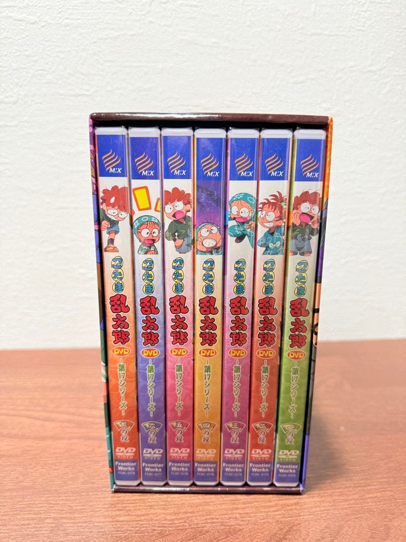 忍たま乱太郎 第17シリーズ　DVD三背方ケース付き　全7巻セット
