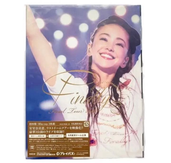 安室奈美恵 Finally ライブ　Blu-Ray ブルーレイ　5枚セット
