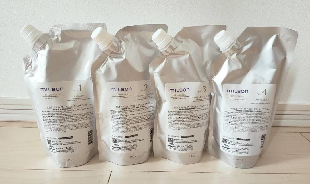 ミルボン リアウェイクン　ステップ　システム　トリートメント
