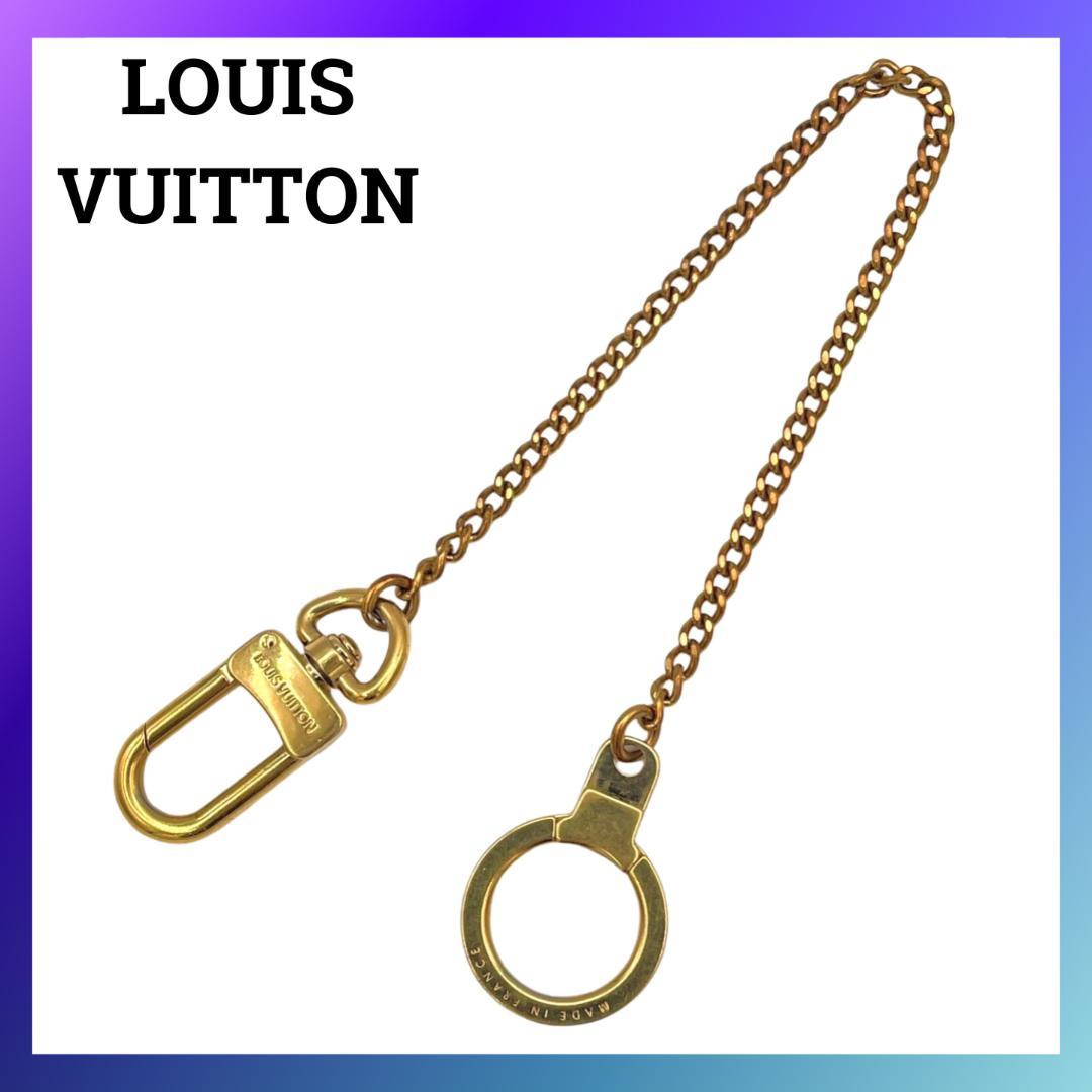 ルイヴィトン M58021 シェンヌアノクレ ウォレットチェーン GP ゴールド