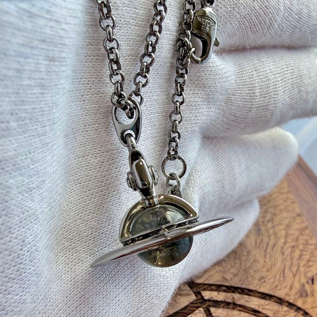 美品/正規品 VivienneWestwood タイニーオーブ/ガンメタル