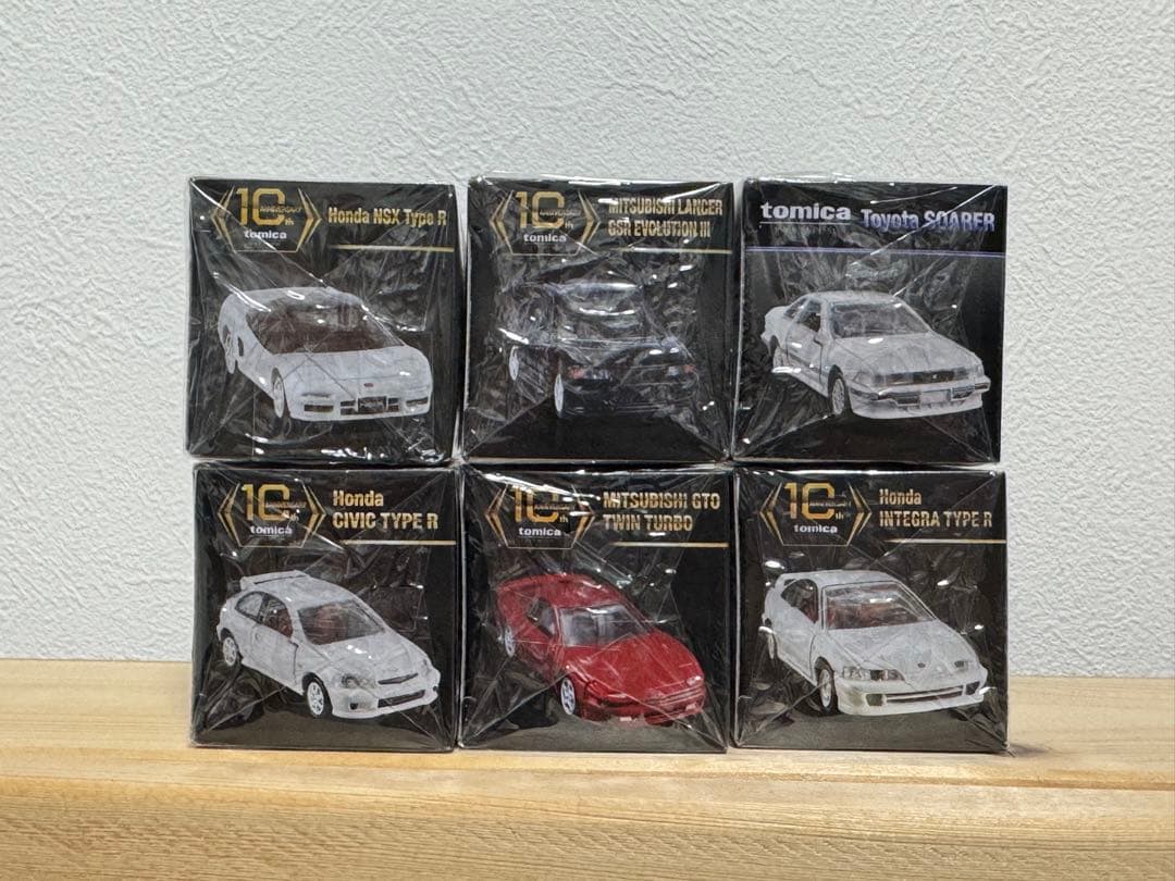 タカラトミーモール限定　トミカプレミアム6台セット