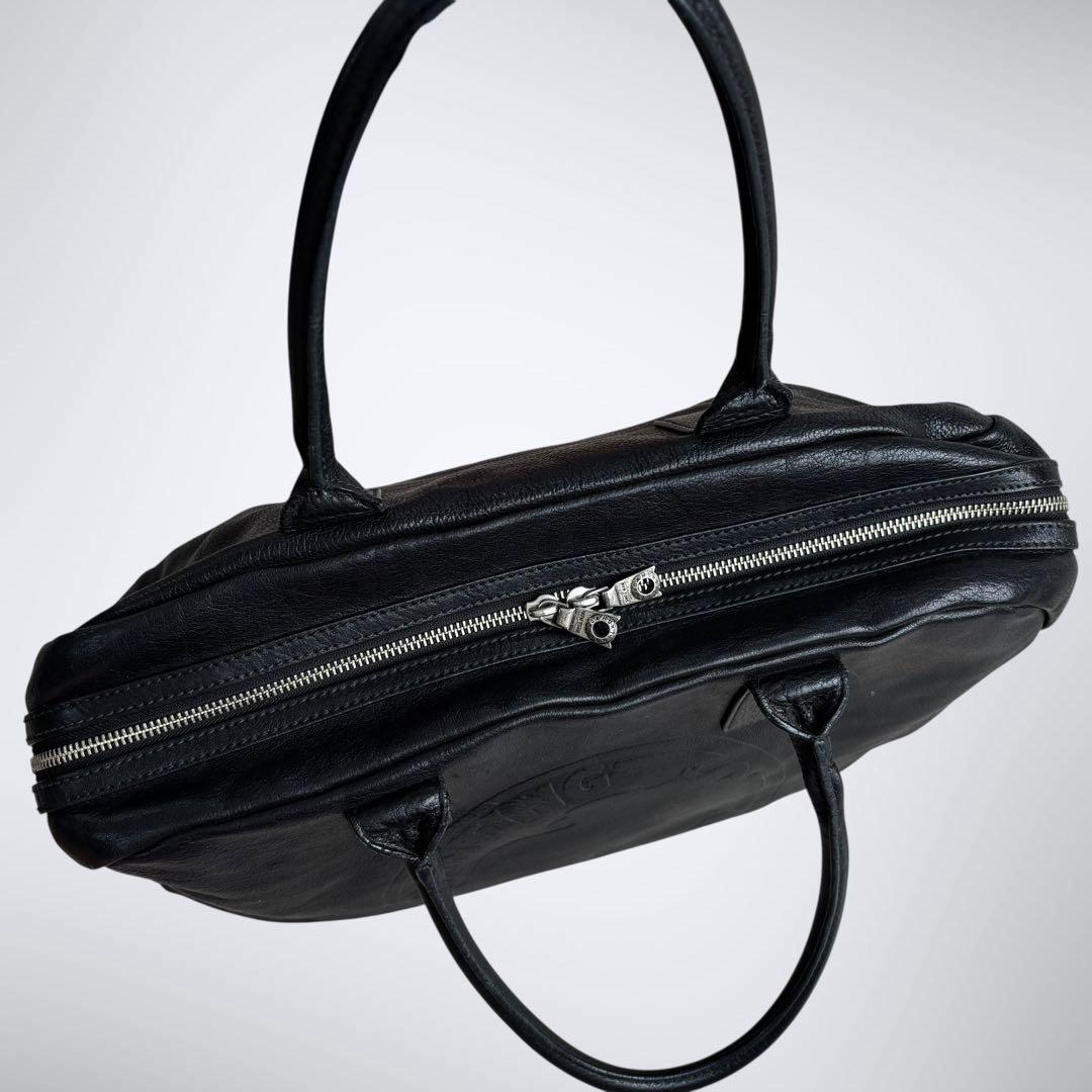 hunting world ハンティングワールド　ボストンバッグ　オールレザー