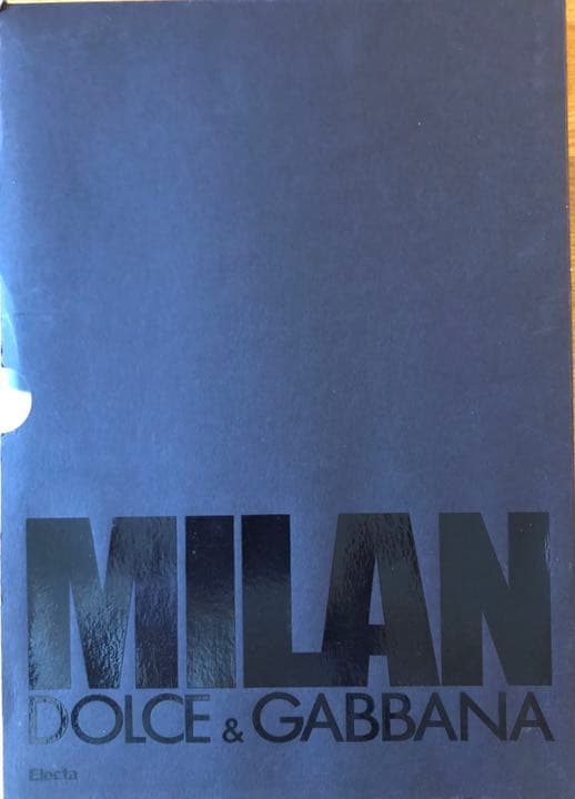 ドルチェアンドガッバーナACミランブック