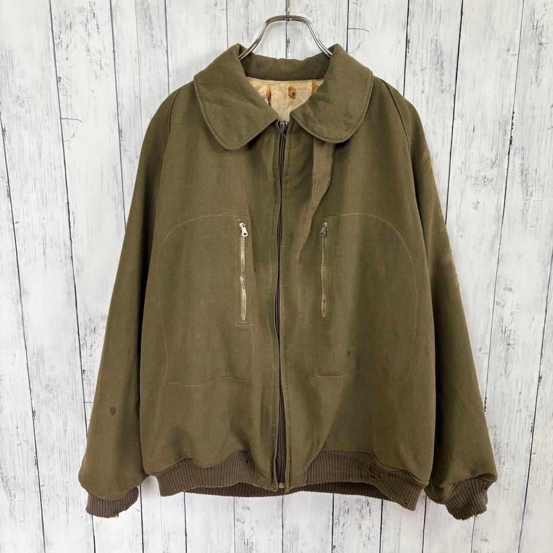 40s ユーロ フライトジャケット ヴィンテージ ミリタリージャケット RTC