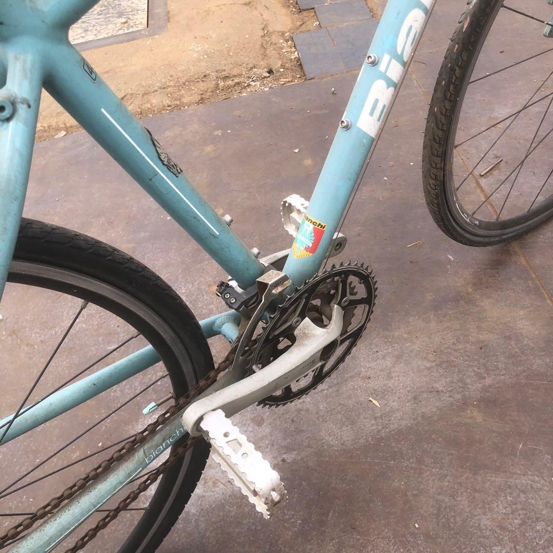 Bianchi クロスバイク 自転車 アルミボディ 48cm