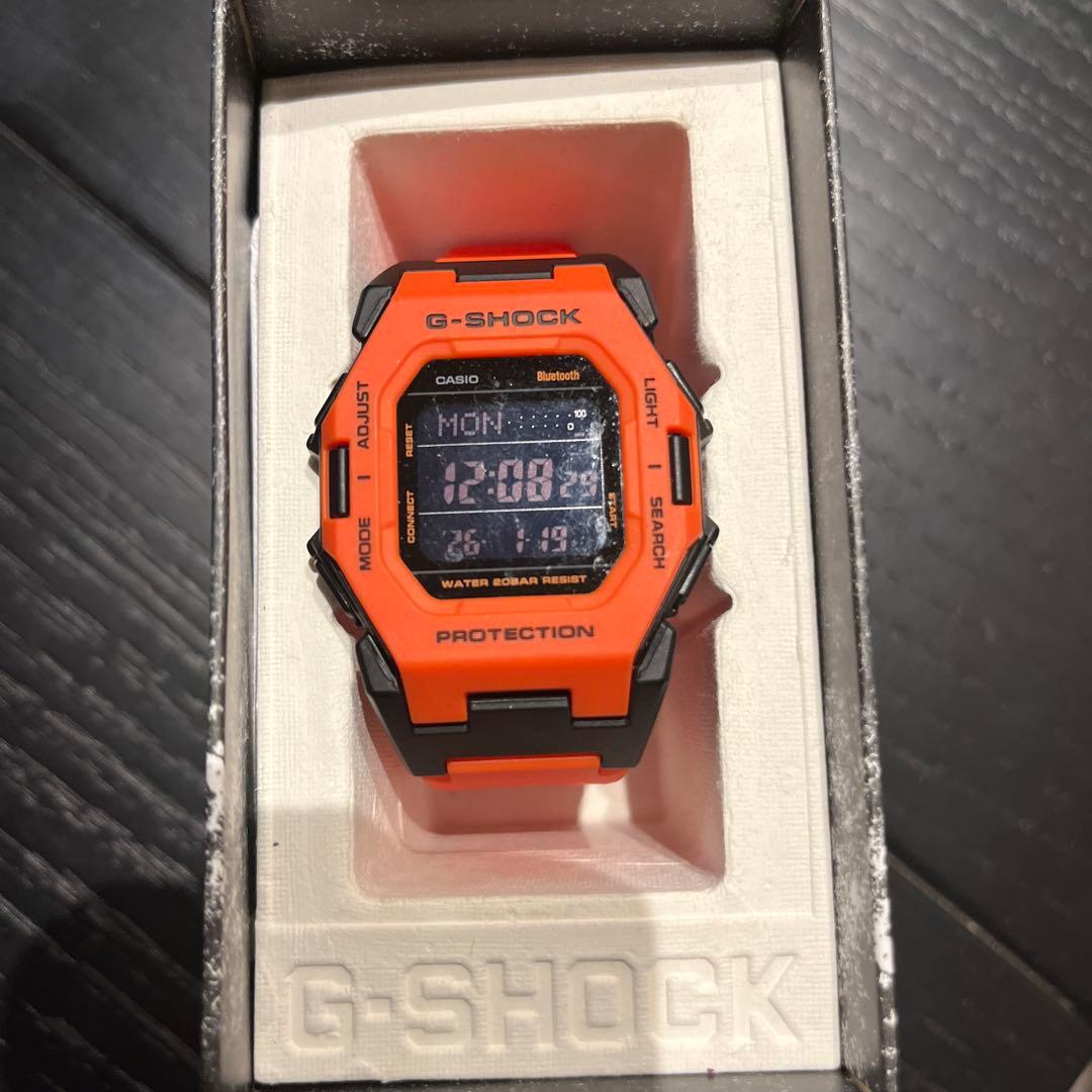 G-SHOCK GD-B500 オレンジ ブラック