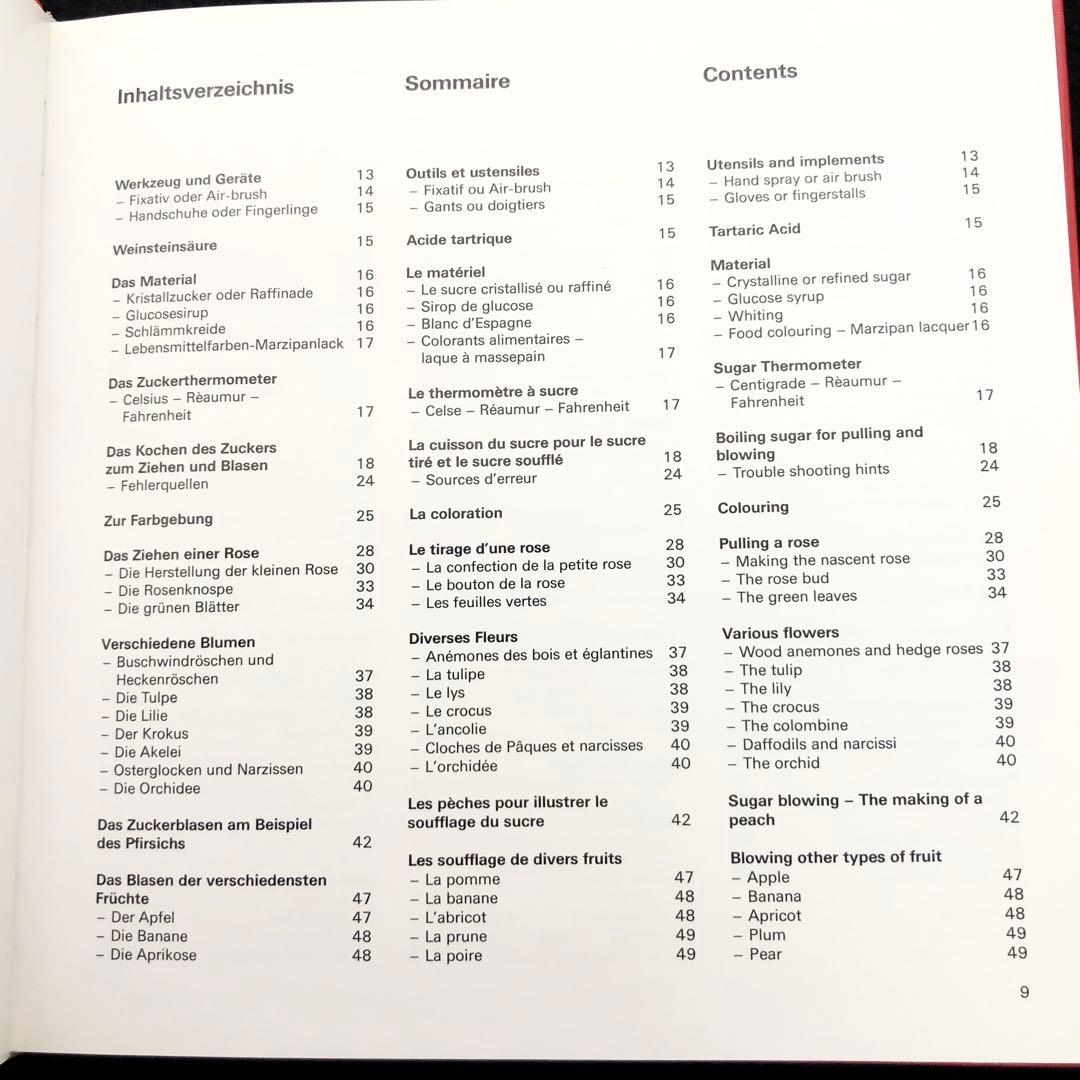 飴細工 技法書「Sugar Pulling and Sugar Blowing」