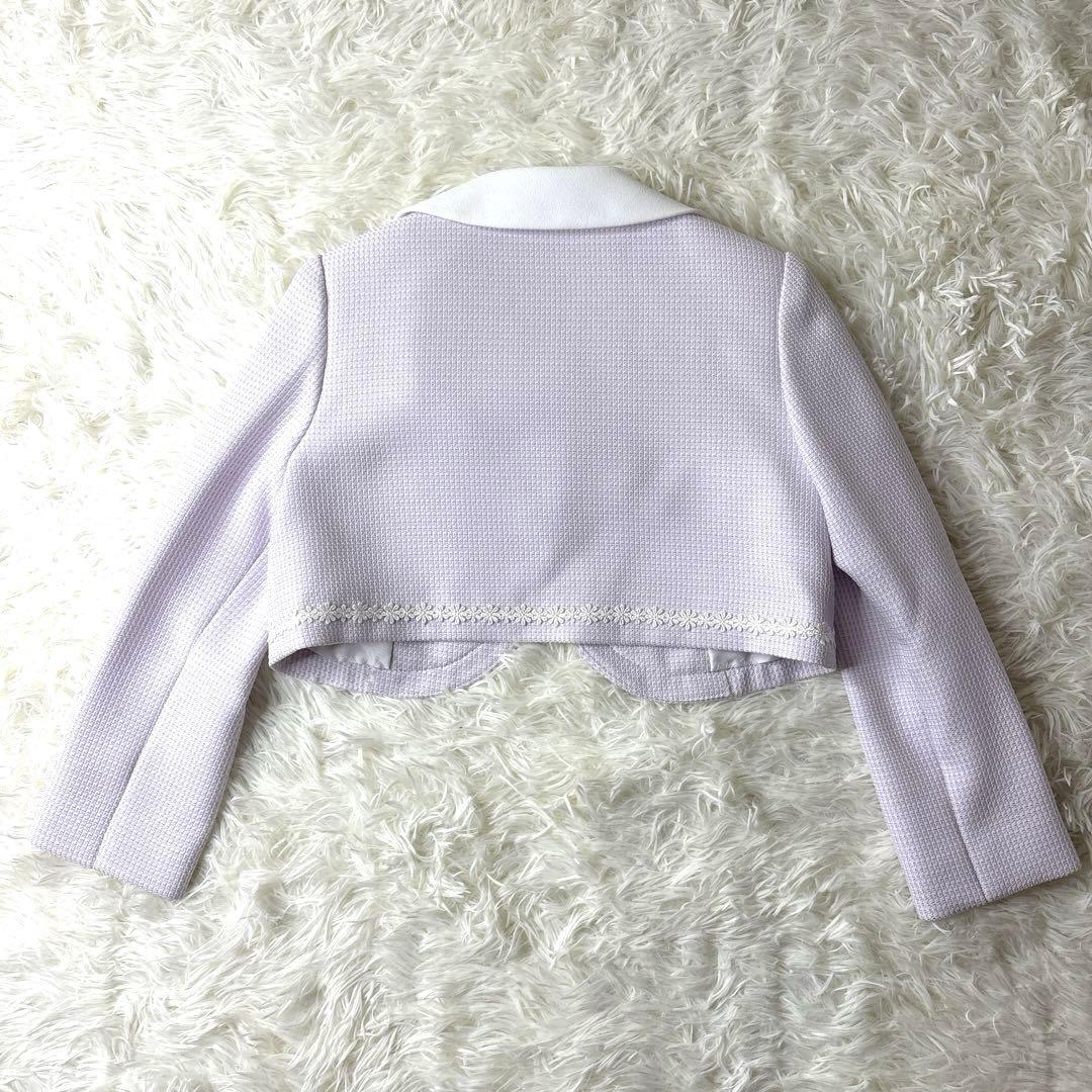 美品✨女の子 フォーマル 120 入学式 発表会 ワンピース 4点セット 清楚