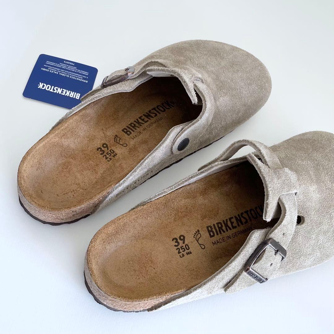 BIRKENSTOCK スエード クロッグサンダル 39