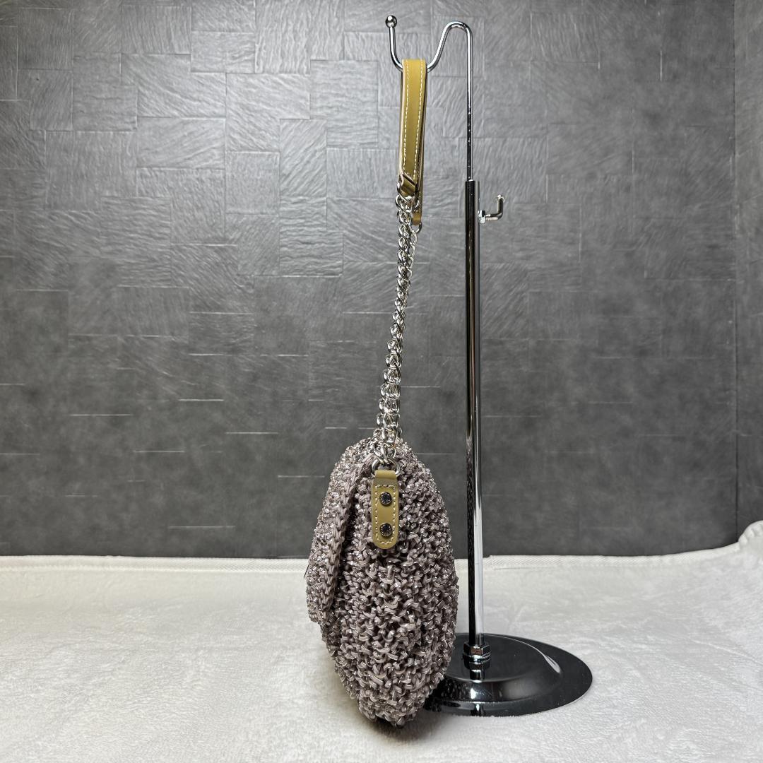 美品☆ANTEPRIMA ワイヤーバッグ　パーティバッグ チェーンショルダー