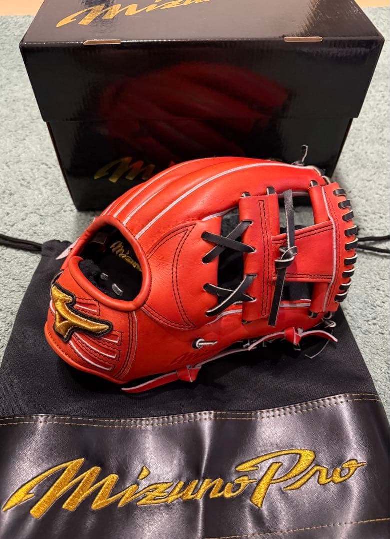 MizunoPro 硬式グラブ　坂本モデル　日本製　波賀ジャパン