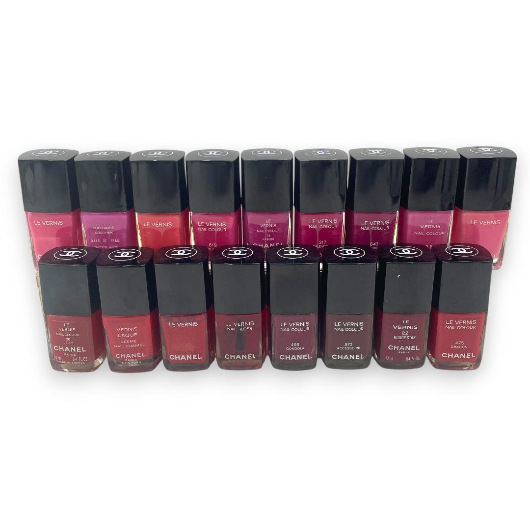 【大特価！】CHANEL / LE VERNIS NAIL 17本まとめ #A
