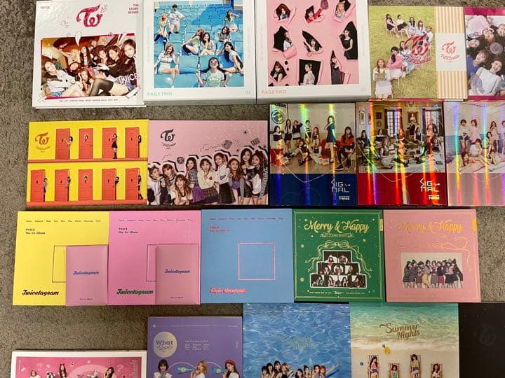 (超レア！)歴代TWICEミニアルバム一式