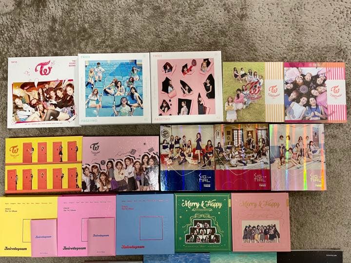 (超レア！)歴代TWICEミニアルバム一式
