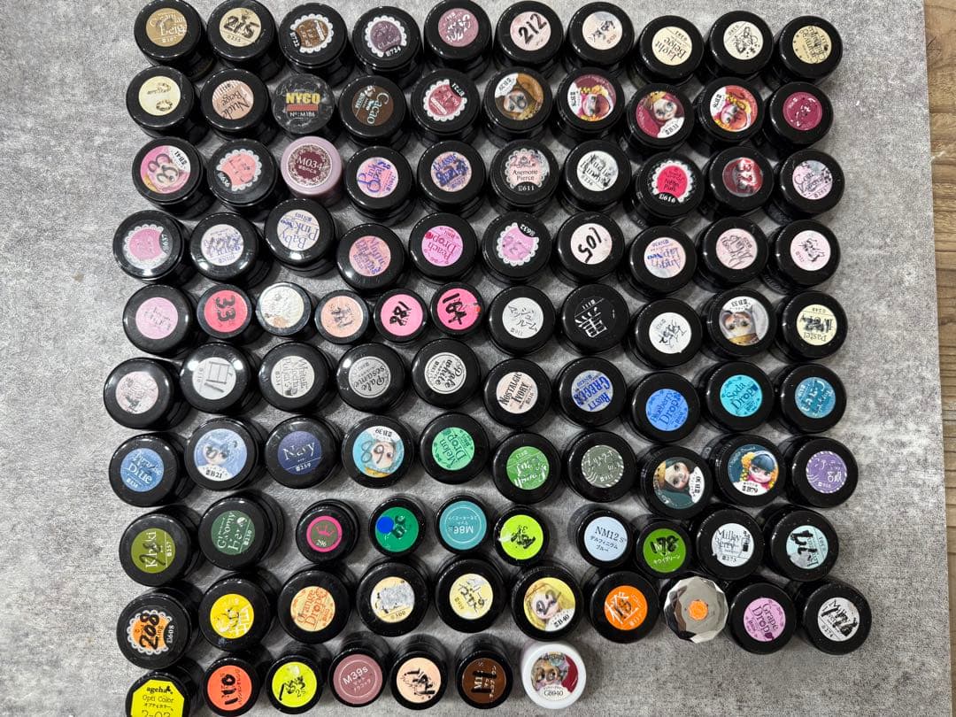 【プリジェル】カラーまとめ売り　97色