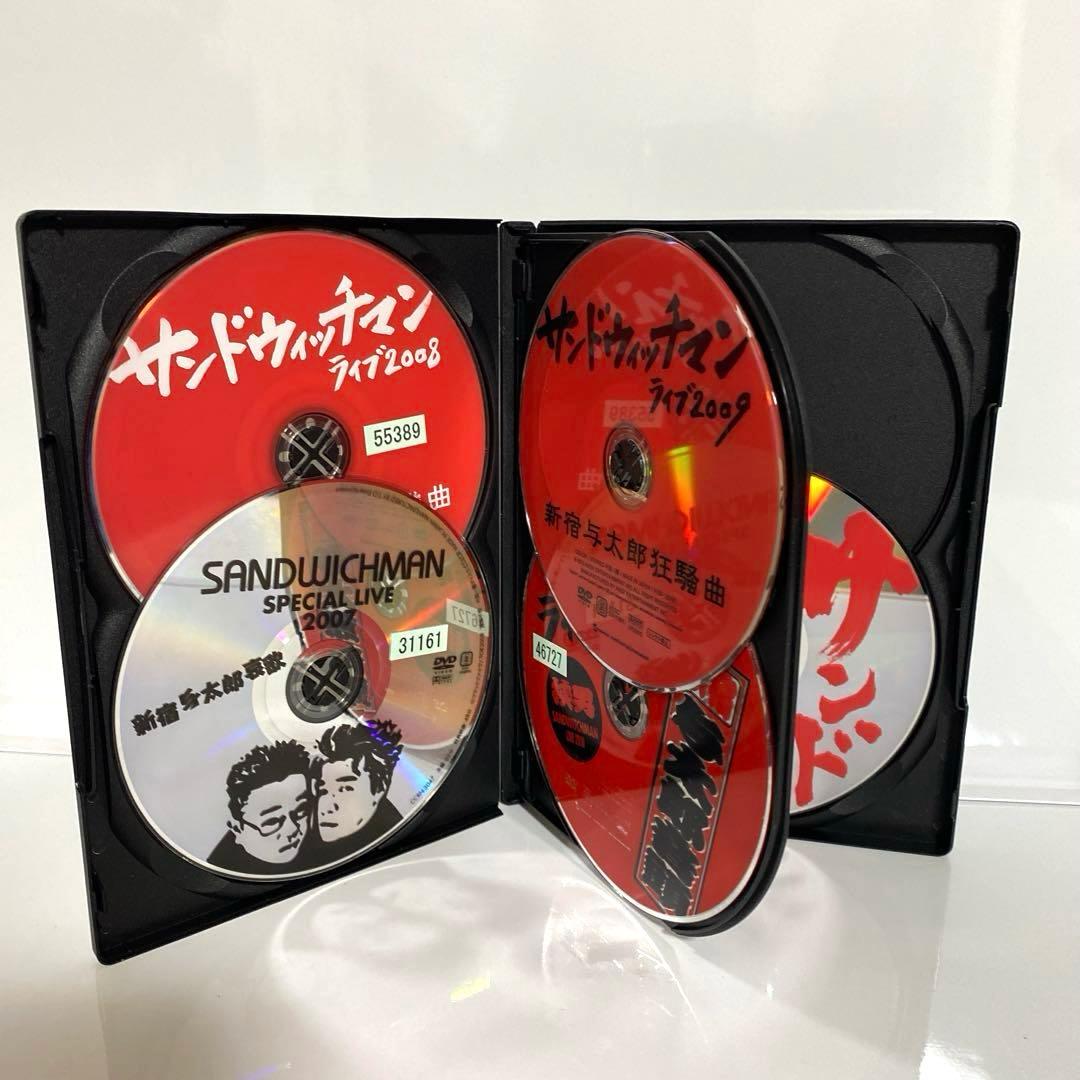 新品ケース付　サンドウィッチマンライブ　2007〜2016　10本セット