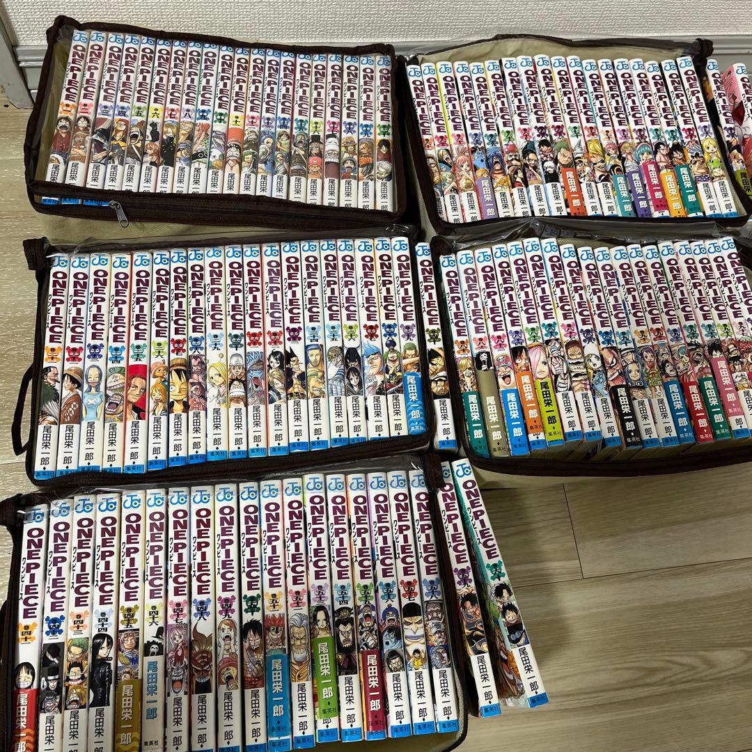 ONE PIECE 1〜98、100巻（99巻除く）漫画ケース付き