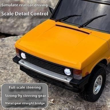 新製品 LD R/C レンジローバー モデル イエロー オプションパーツ付き