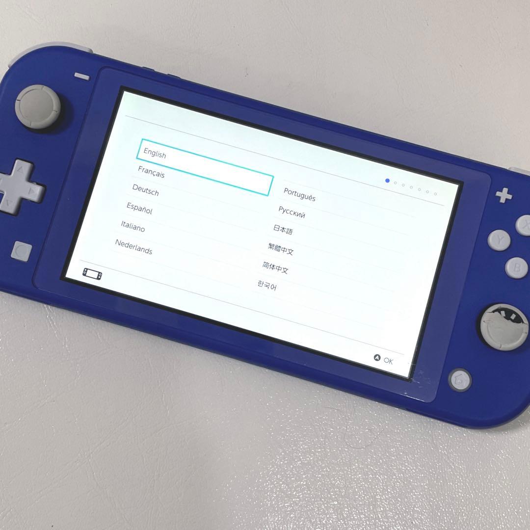 Switchライト ブルー 本体のみ lite スイッチ Nintendo 青